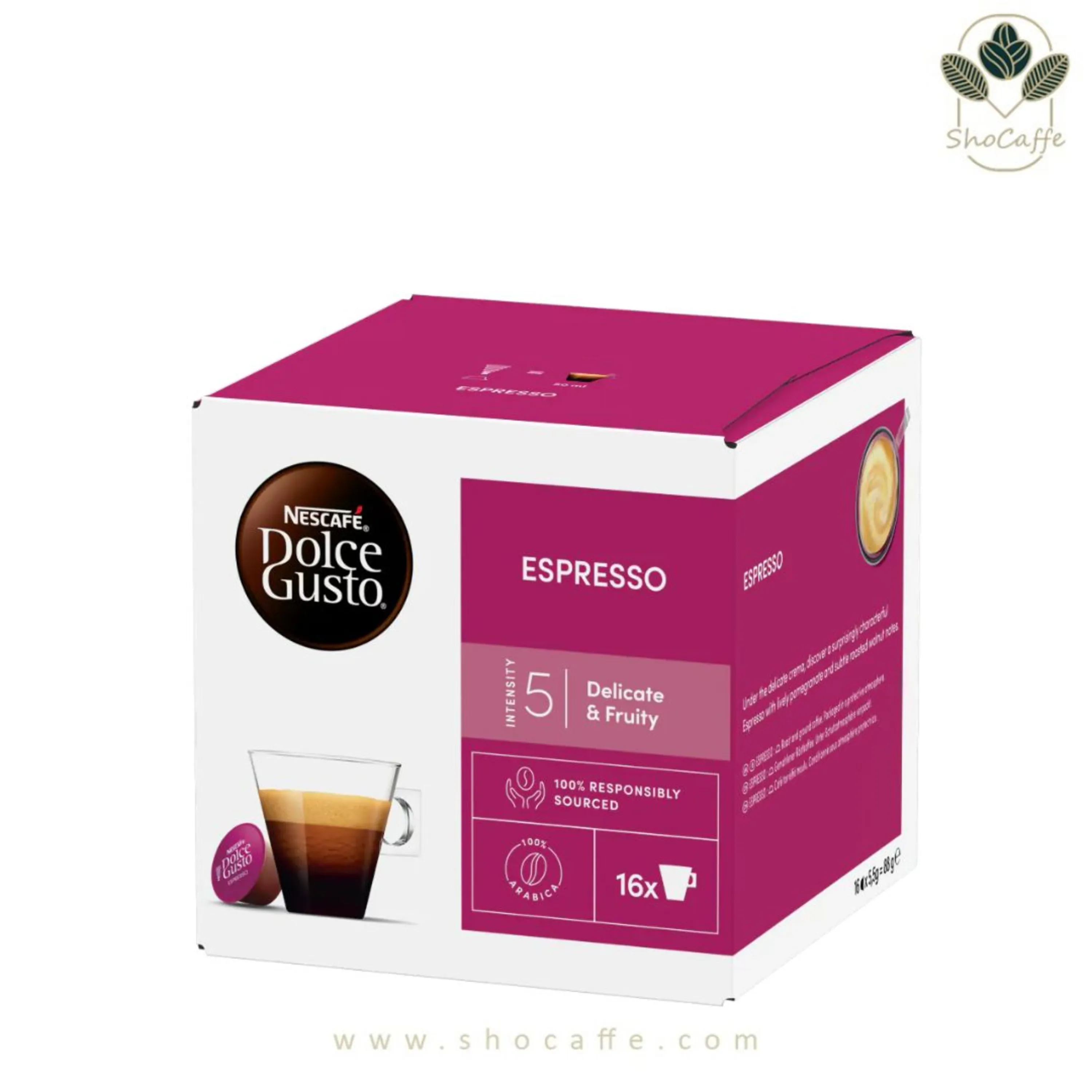 کپسول قهوه دولچه گوستو مدل اسپرسو Espresso